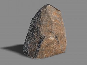 Mountain Rock 03 3D-Modell
