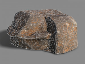 Mountain Rock 05 3D Model