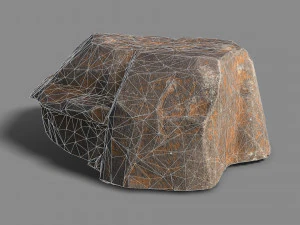 Mountain Rock 05 3D Model