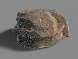 Mountain Rock 05 3D Model