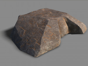 Mountain Rock 06 3D Model