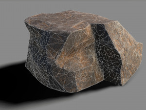 Mountain Rock 07 3D Model