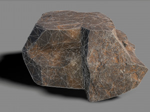 Mountain Rock 07 3D Model