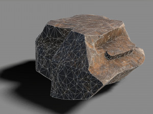 Mountain Rock 07 3D Model