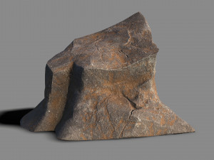 Mountain Rock 08 3D Model