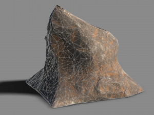 Mountain Rock 08 3D Model