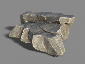 Mountain Rock 01 Modelo 3D