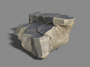 Mountain Rock 01 Modelo 3D
