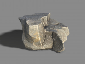 Mountain Rock 01 Modelo 3D