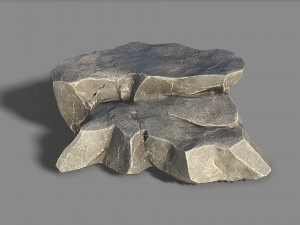 Mountain Rock 01 Modelo 3D