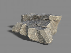 Mountain Rock 01 Modelo 3D