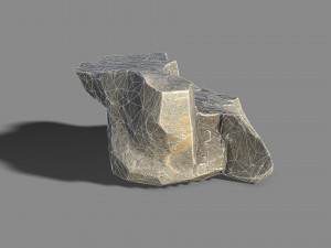 Mountain Rock 01 Modelo 3D