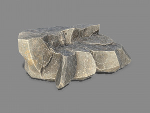 Mountain Rock 01 Modelo 3D