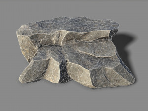 Mountain Rock 01 Modelo 3D