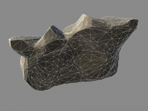 Mountain Rock 01 Modelo 3D