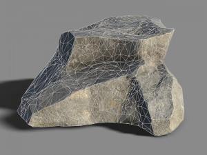 Mountain Rock 02 Modelo 3D