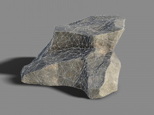 Mountain Rock 02 Modelo 3D
