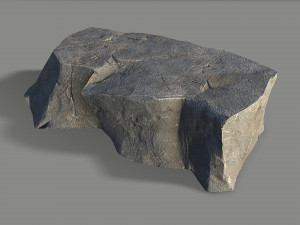 Mountain Rock 04 Model 3D