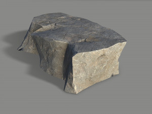 Mountain Rock 04 Model 3D