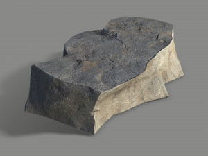 Mountain Rock 04 Model 3D
