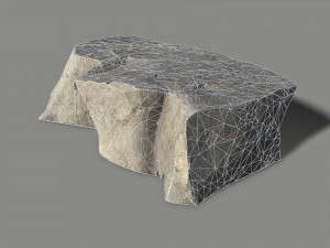 Mountain Rock 04 Model 3D