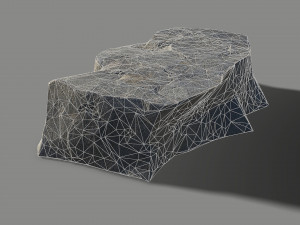 Mountain Rock 04 Model 3D