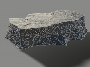 Mountain Rock 04 Model 3D