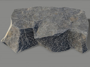 Mountain Rock 04 Model 3D
