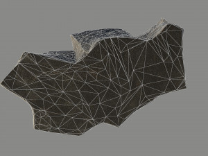 Mountain Rock 04 Model 3D