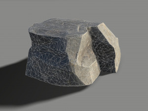 Mountain Rock 07 3D 模型