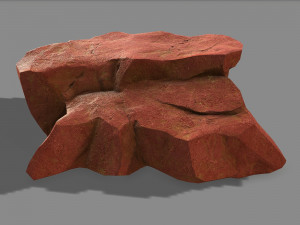 Mountain Rock 01 3D Model