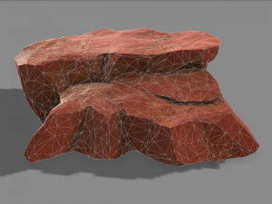 Mountain Rock 01 3D Model