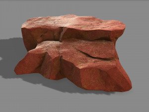 Mountain Rock 01 3D Model