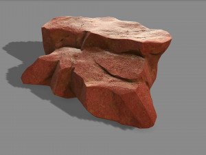 Mountain Rock 01 3D Model