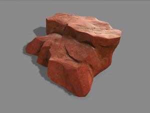 Mountain Rock 01 3D Model