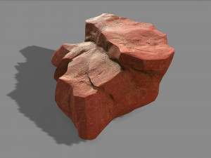 Mountain Rock 01 3D Model