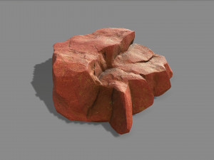 Mountain Rock 01 3D Model