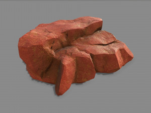 Mountain Rock 01 3D Model