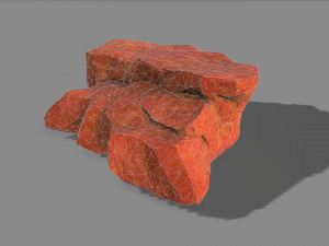 Mountain Rock 01 3D Model