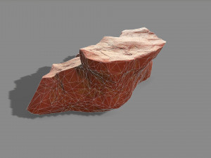 Mountain Rock 01 3D Model
