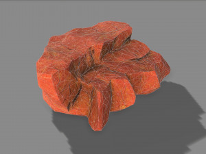 Mountain Rock 01 3D Model