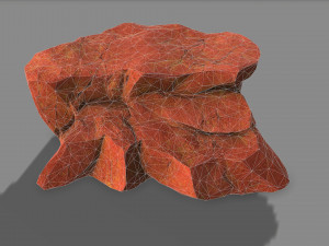 Mountain Rock 01 3D Model