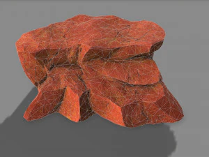 Mountain Rock 01 3D Model