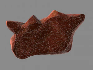 Mountain Rock 01 3D Model
