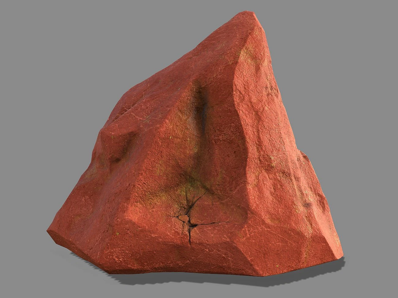 Mountain Rock 03 3D Model .c4d .max .obj .3ds .fbx .stl .blend 