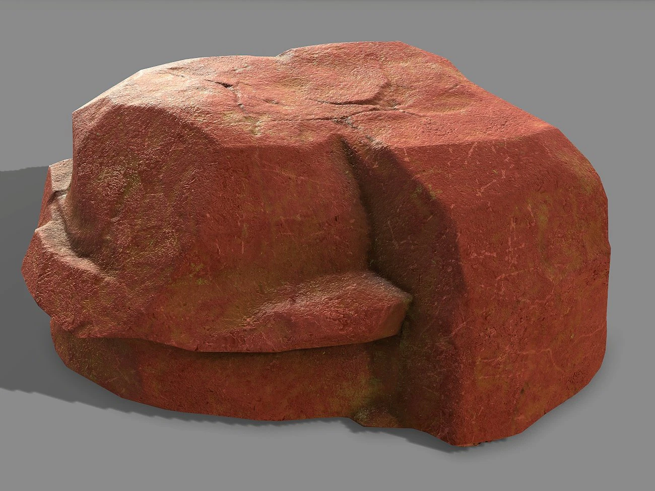 Mountain Rock 05 3D Model .c4d .max .obj .3ds .fbx .stl .blend 