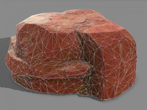 Mountain Rock 05 3D Model