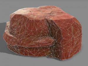 Mountain Rock 05 3D Model