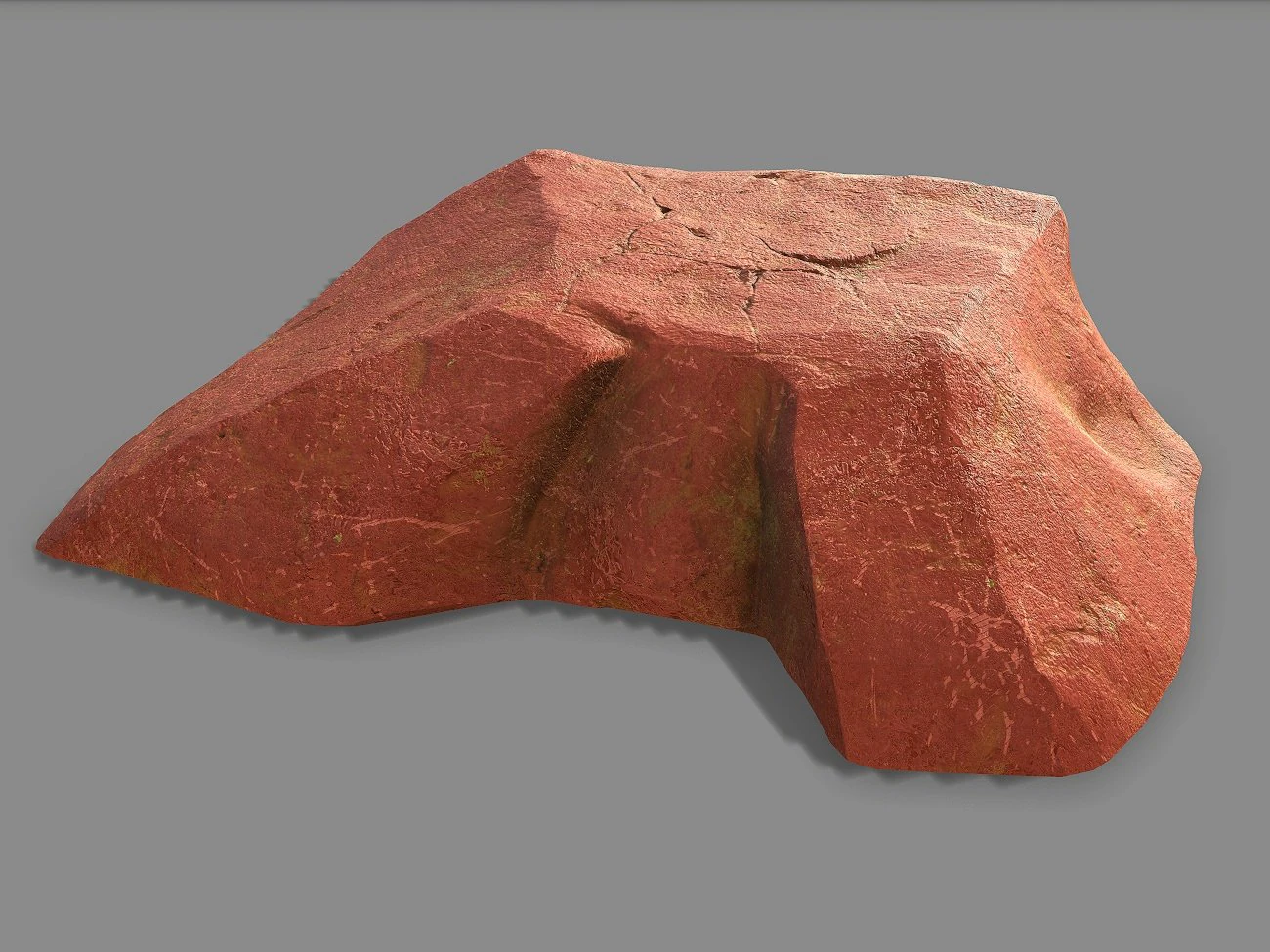 Mountain Rock 06 3D Model .c4d .max .obj .3ds .fbx .stl .blend 