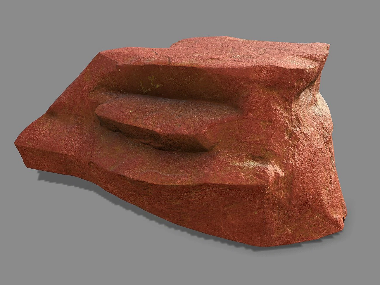 Mountain Rock 07 3D Model .c4d .max .obj .3ds .fbx .stl .blend 